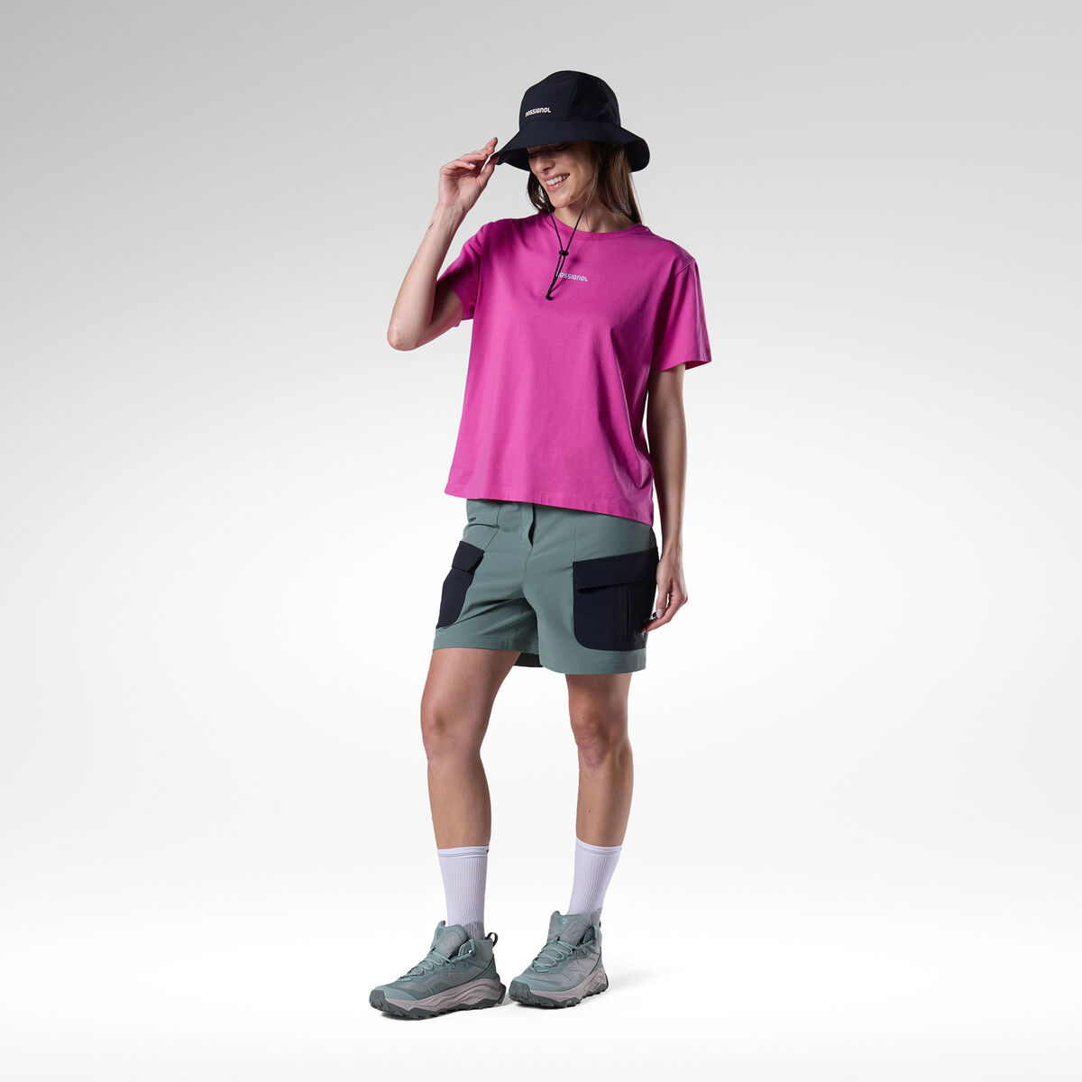 Rossignol Women's Graphic Waterfall Tee Pink/Purple