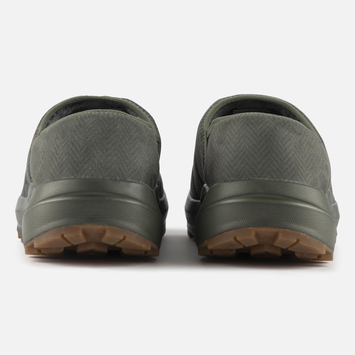 Pantofole invernali Unisex Chalet verde kaki