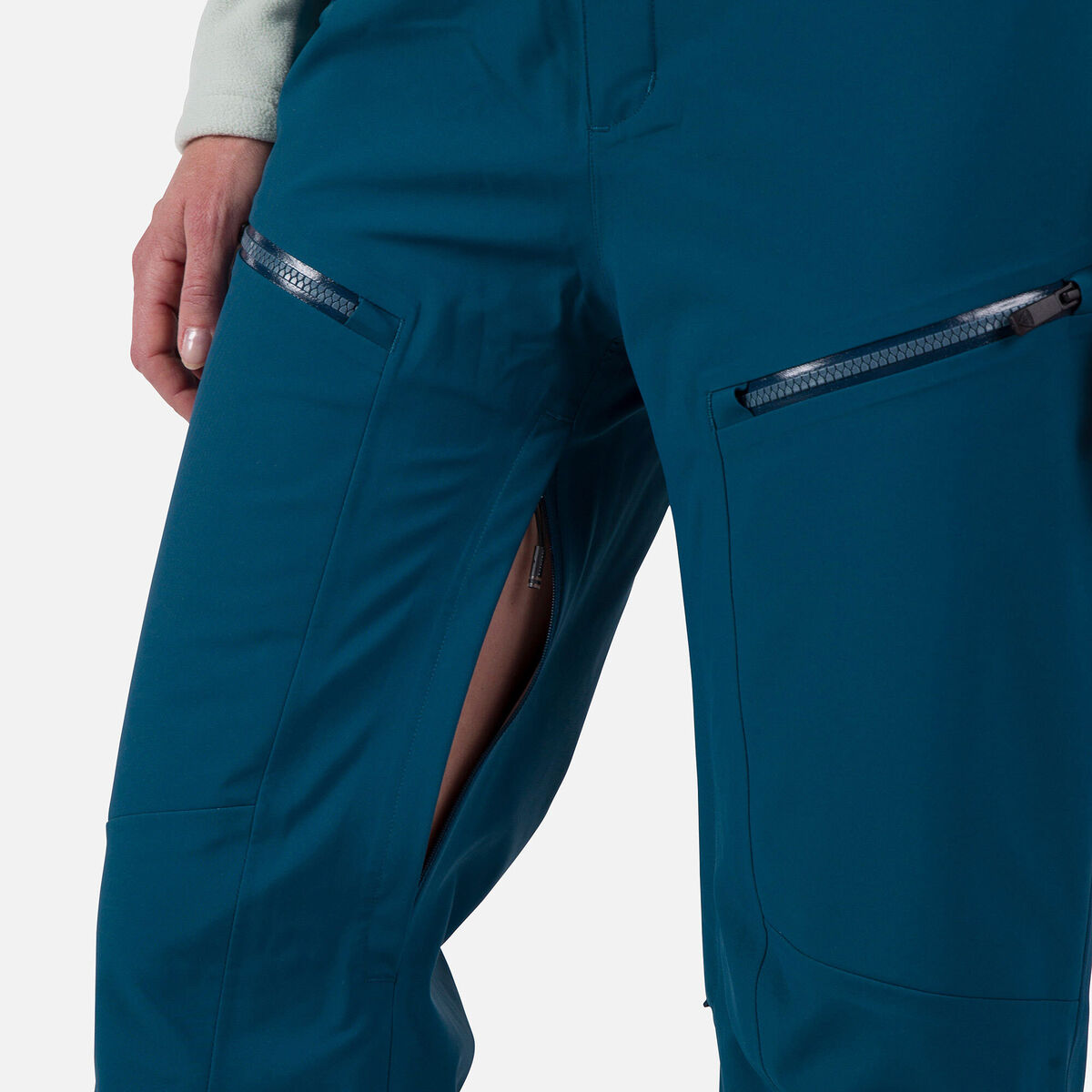 Rossignol Pantaloni da sci donna tre strati Ayr Blue