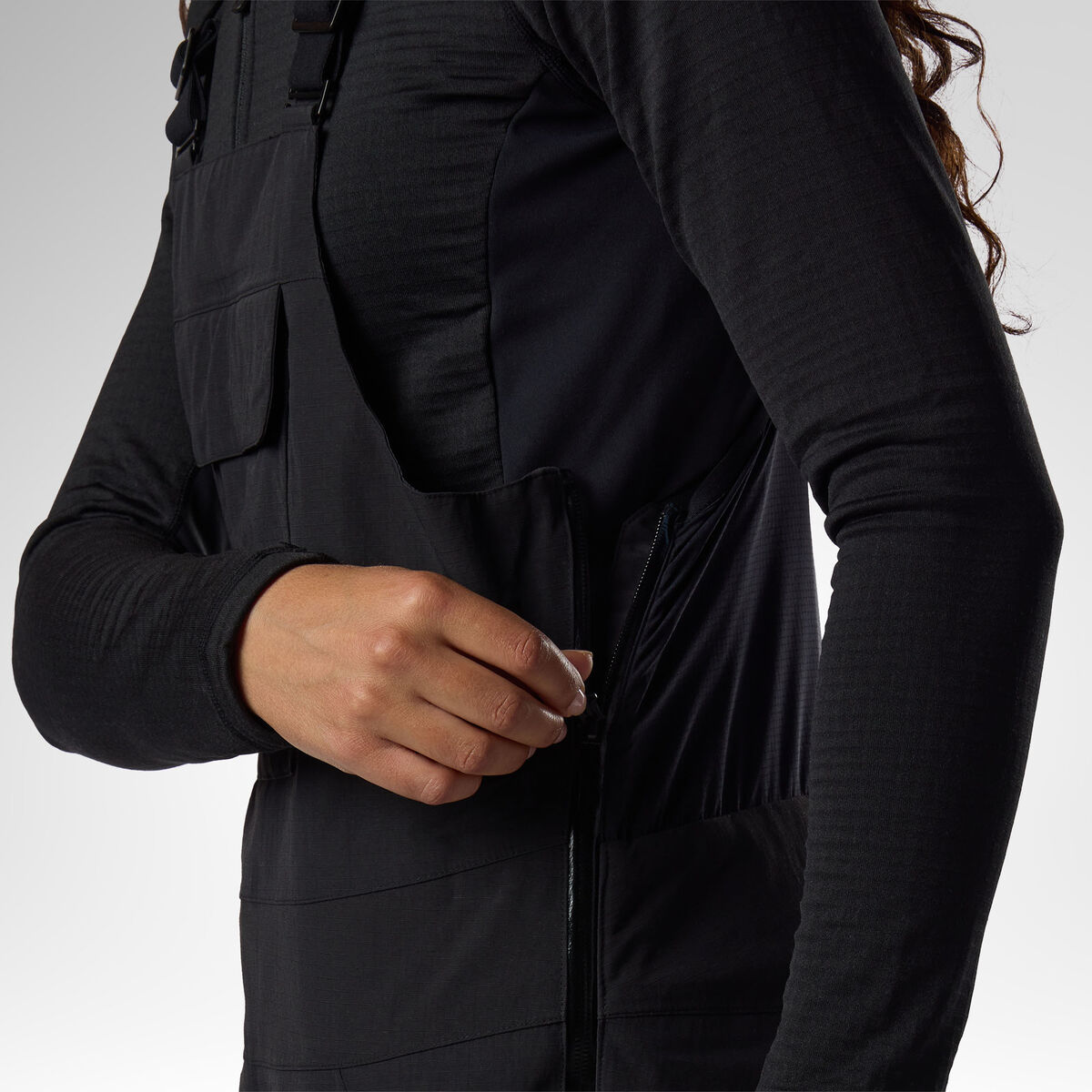 Rossignol Women's Outerlimits Insulated Bib Pants black