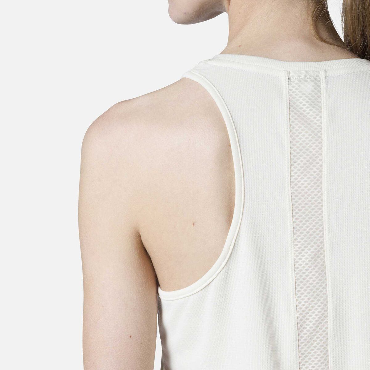 Rossignol Women's Plain Hiking Tank Top White