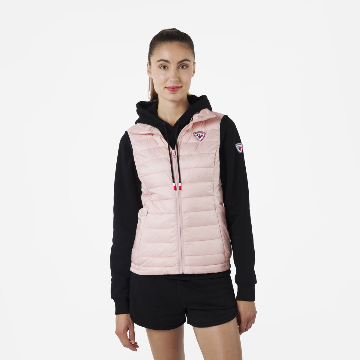 Rossignol Chaleco aislante para mujer Pink/Purple