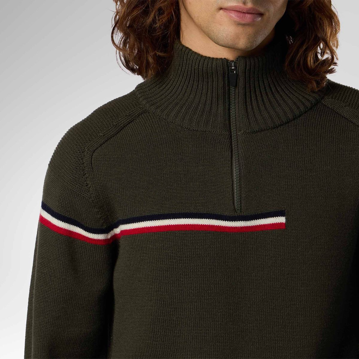 Rossignol Men's Half Zip Merino Sweater [Ldw.value.EnumValue;@471a7313