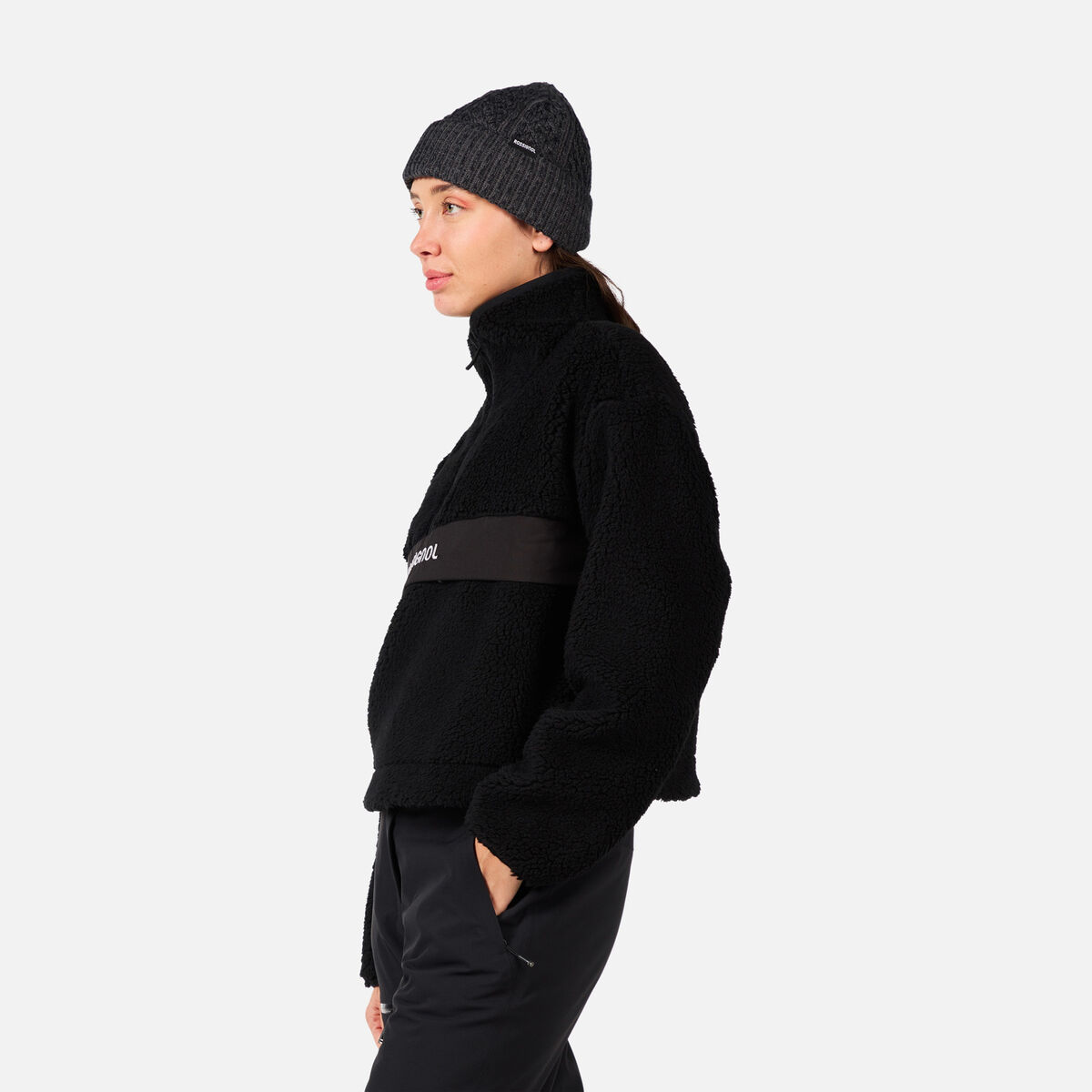Rossignol Women's Alltrack Half-Zip Fleece Black