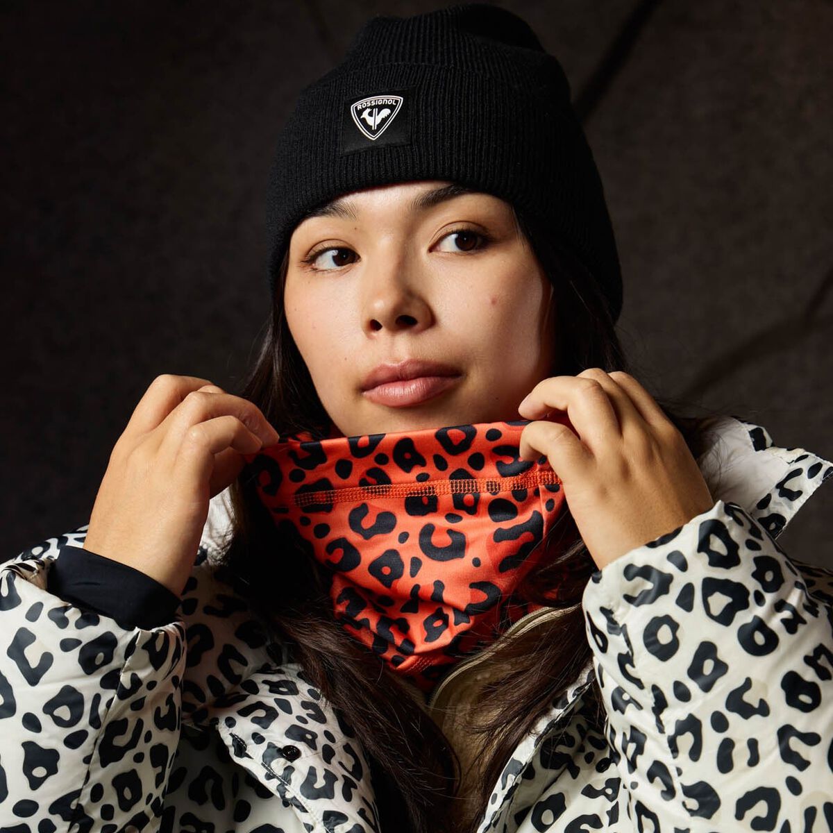 Rossignol Allover Print Neck Warmer Multicolor