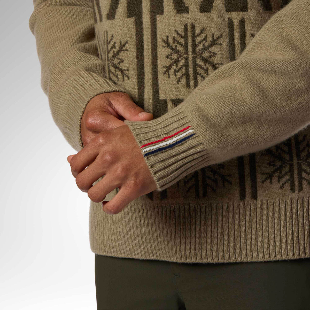 Rossignol Men's Patterned Crewneck Sweater [Ldw.value.EnumValue;@51799189