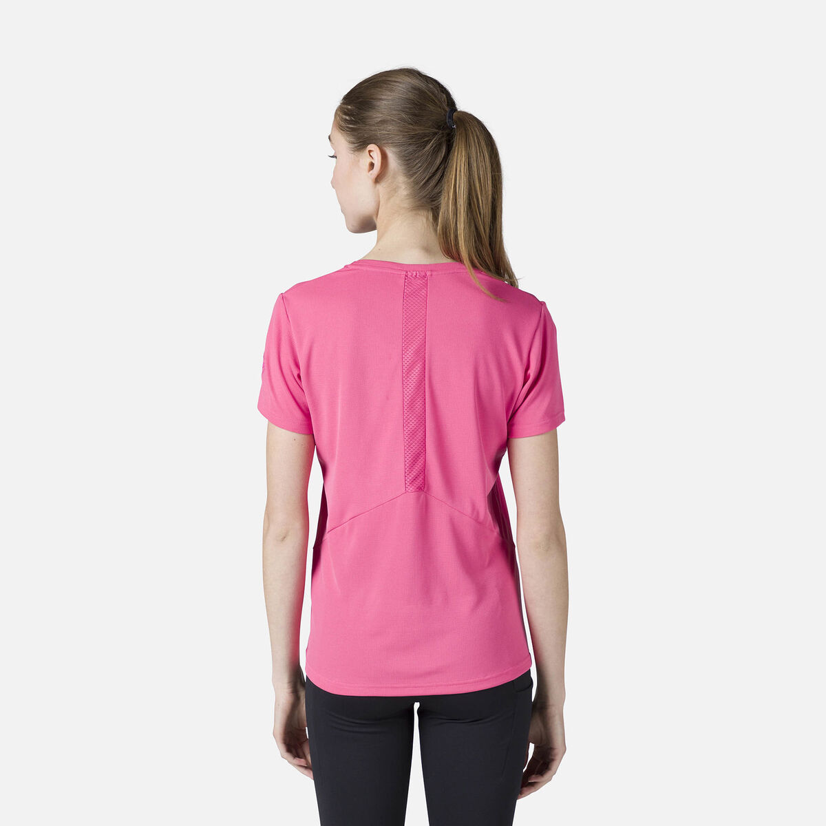 Rossignol Women's Plain Hiking Tee Pink/Purple