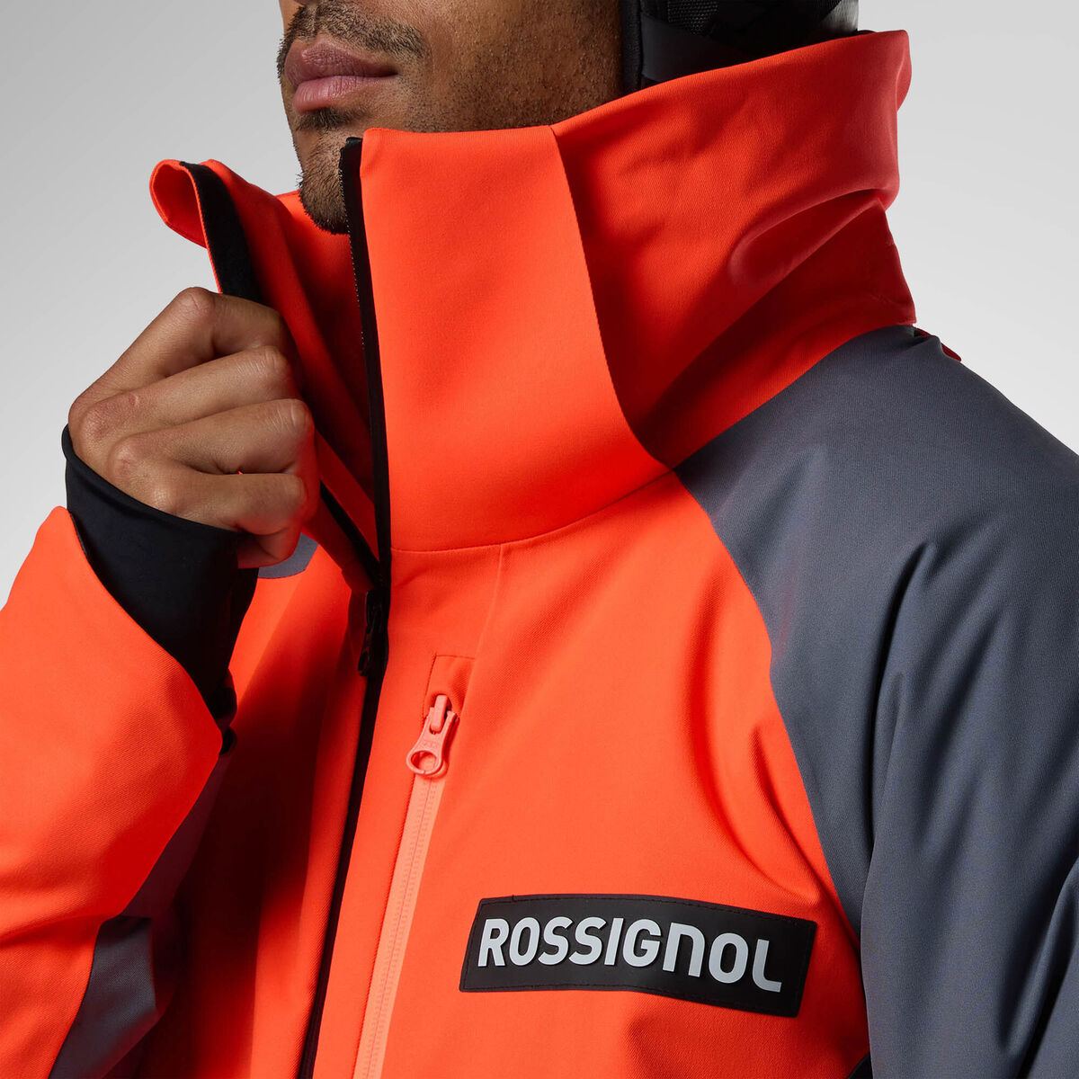 Rossignol Veste de ski isolante Hero pour hommes Rouge