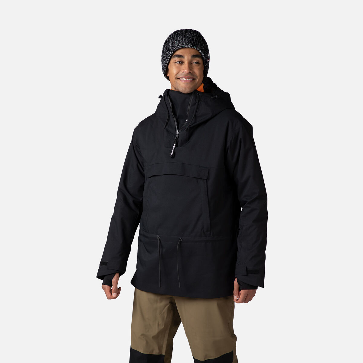 Rossignol Giacca anorak da snowboard uomo Black