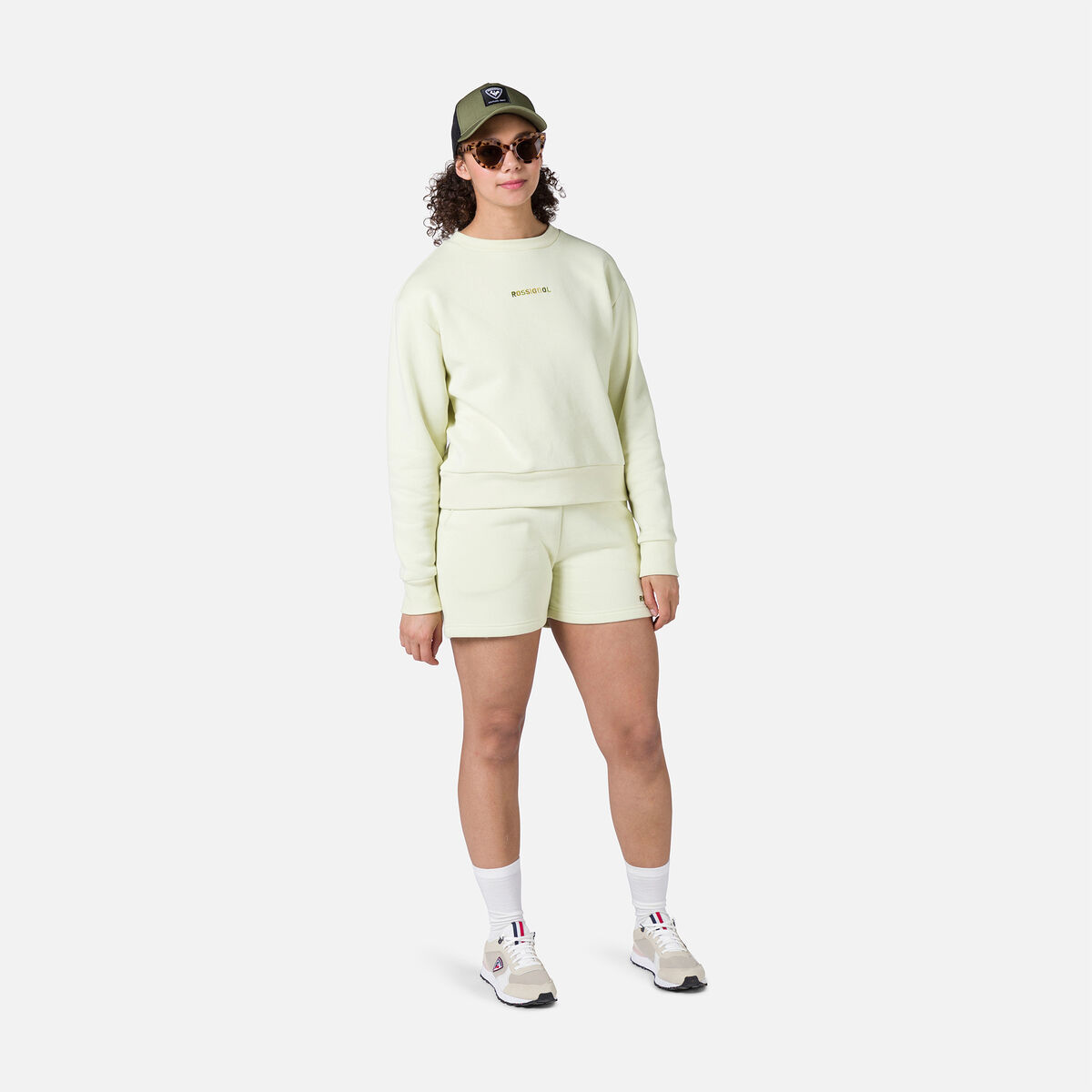 Rossignol Women's Embroidery Rossignol Sweatshirt Yellow