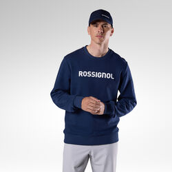 Rossignol Men's Logo Crewneck Sweatshirt blue