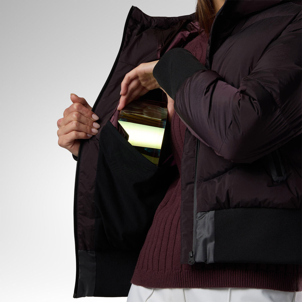 Rossignol Women's Snowblaze Down Bomber Ski Jacket [Ldw.value.EnumValue;@fa9d669