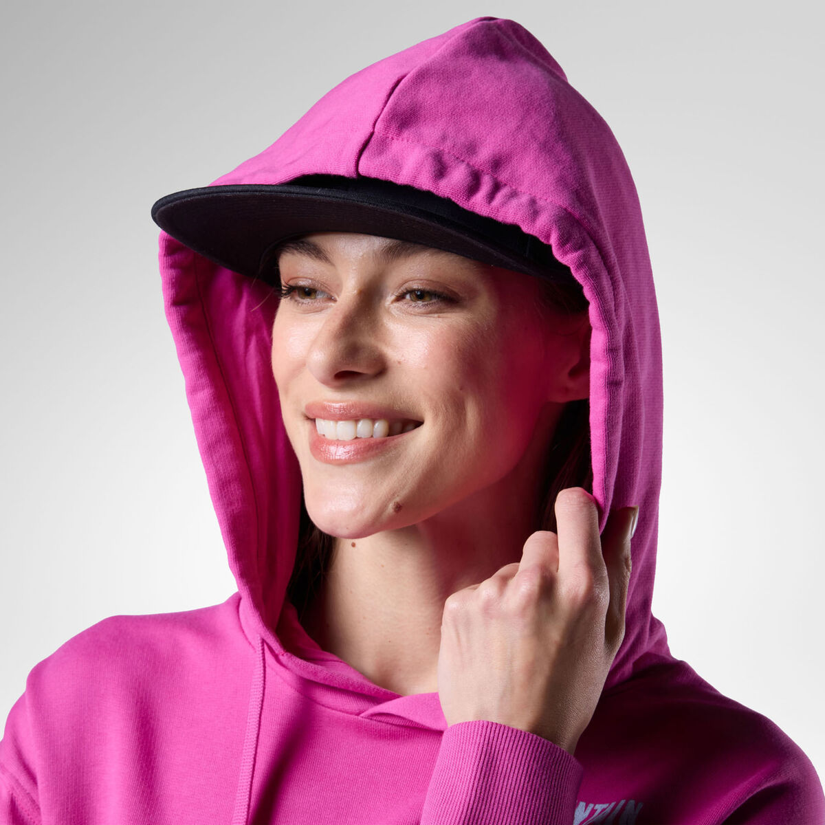 Rossignol Sweat &agrave; Capuche Waterfall pour femmes pinkpurple