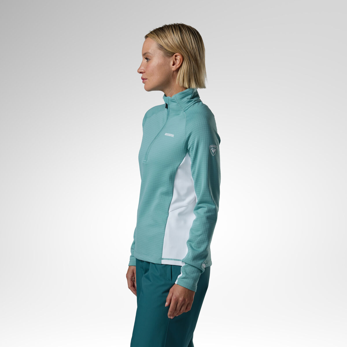 Rossignol Women's Blackside Mix Half-Zip Fleece [Ljava.lang.Object;@20b67d0d
