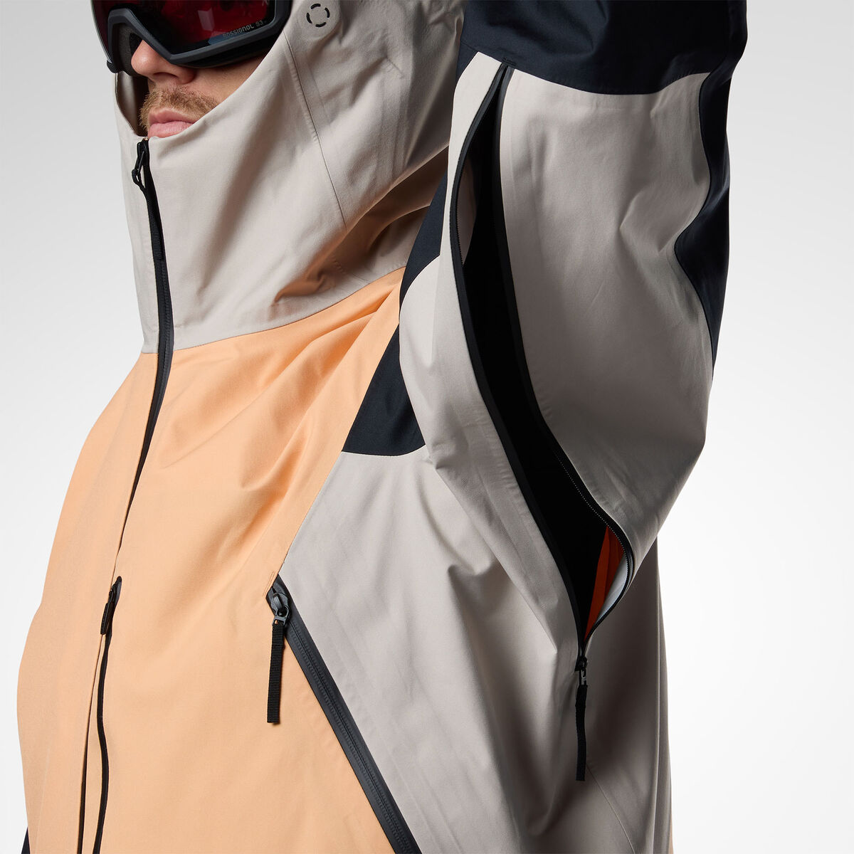 Rossignol MEN'S PROCLIVITY ATHLETE SKI JACKET Orange