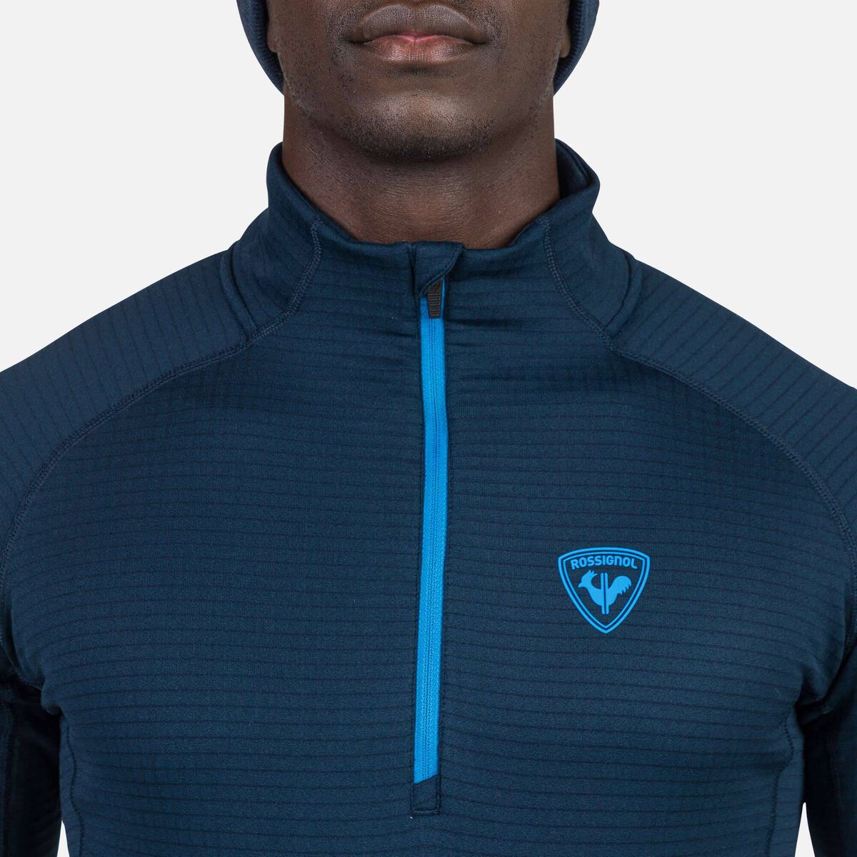 Rossignol Polaire &agrave; demi-zip homme Blackside Blue