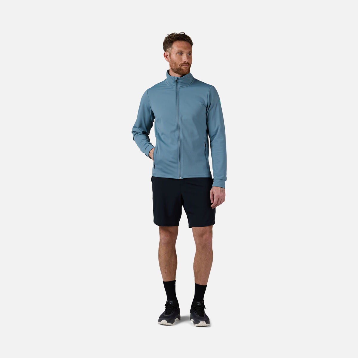 Rossignol Men's Midlayer Full-Zip Thin Jacket Blue