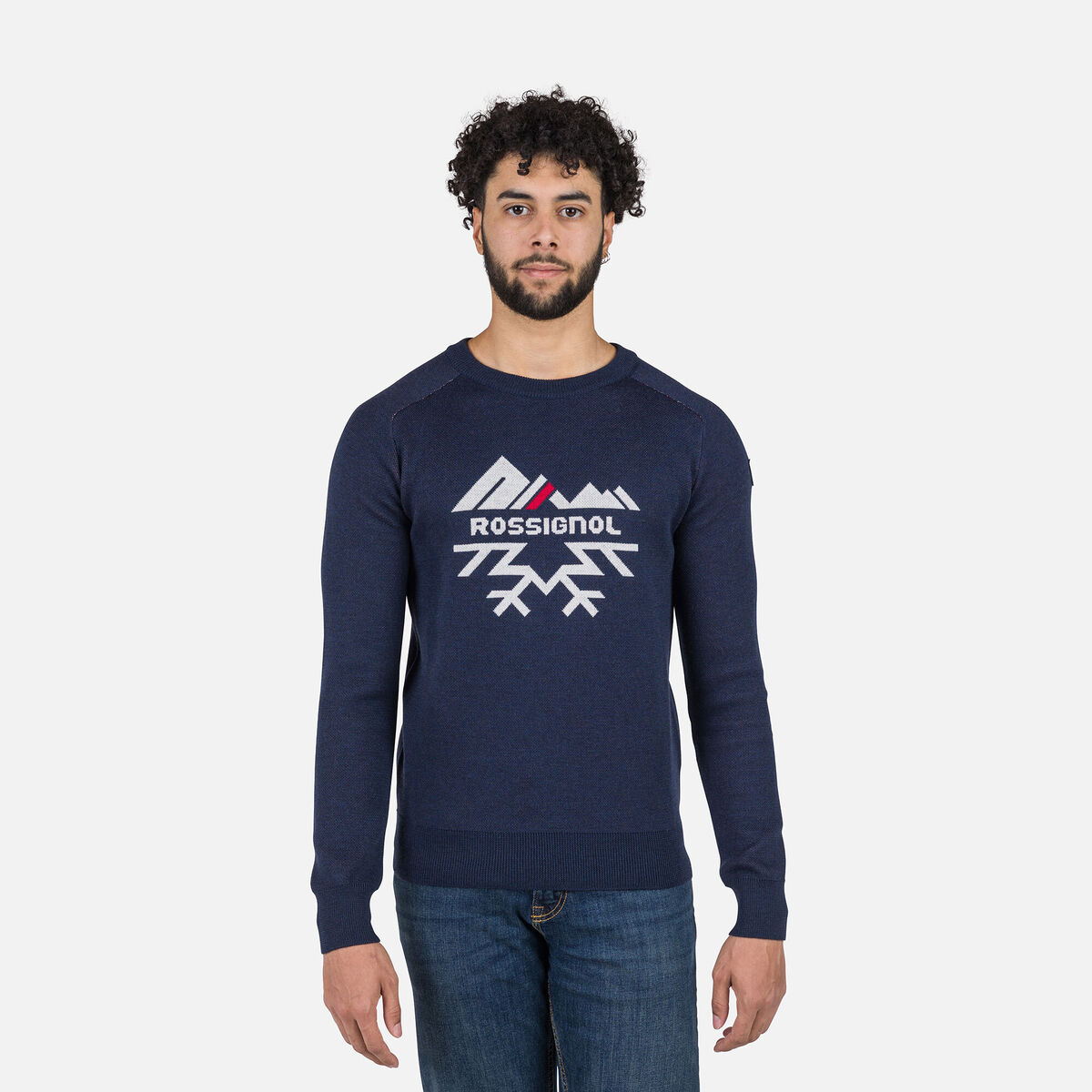 Rossignol Men's Jacquard Crew Neck Sweater [Ljava.lang.Object;@4390f336