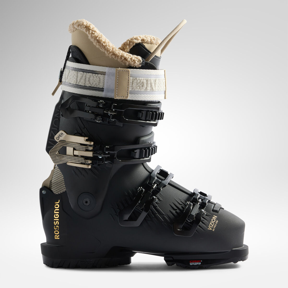 Rossignol Women's VIZION 4B 80 PRO GW Ski Boots Black