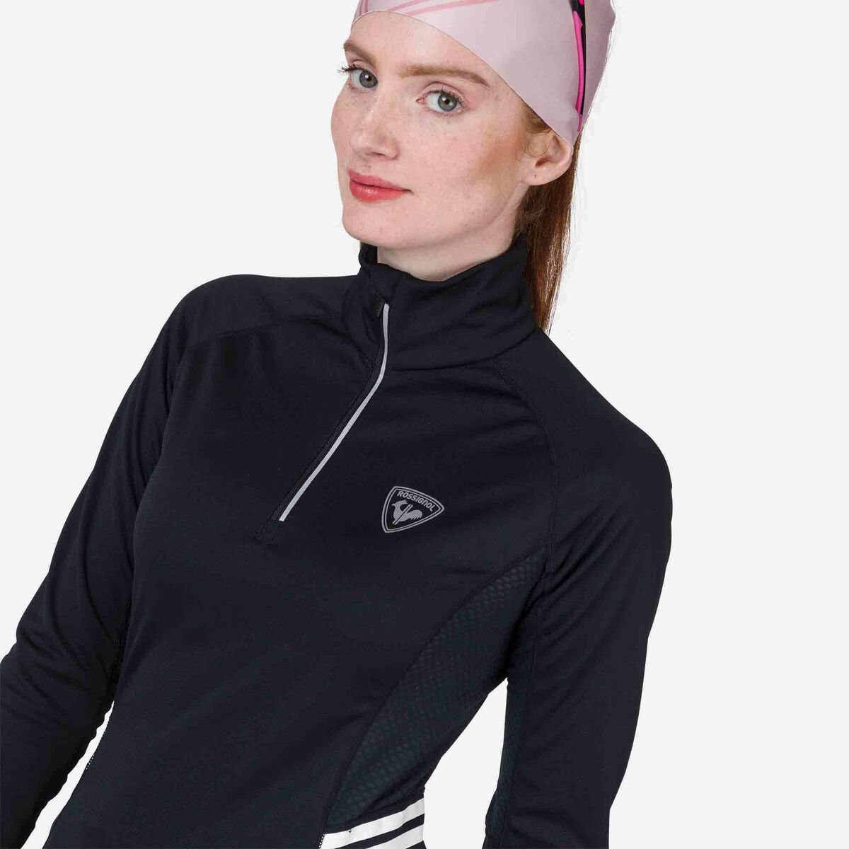 Rossignol Premi&egrave;re couche demi-zip Poursuite femme [Ldw.value.EnumValue;@35ce9f3d