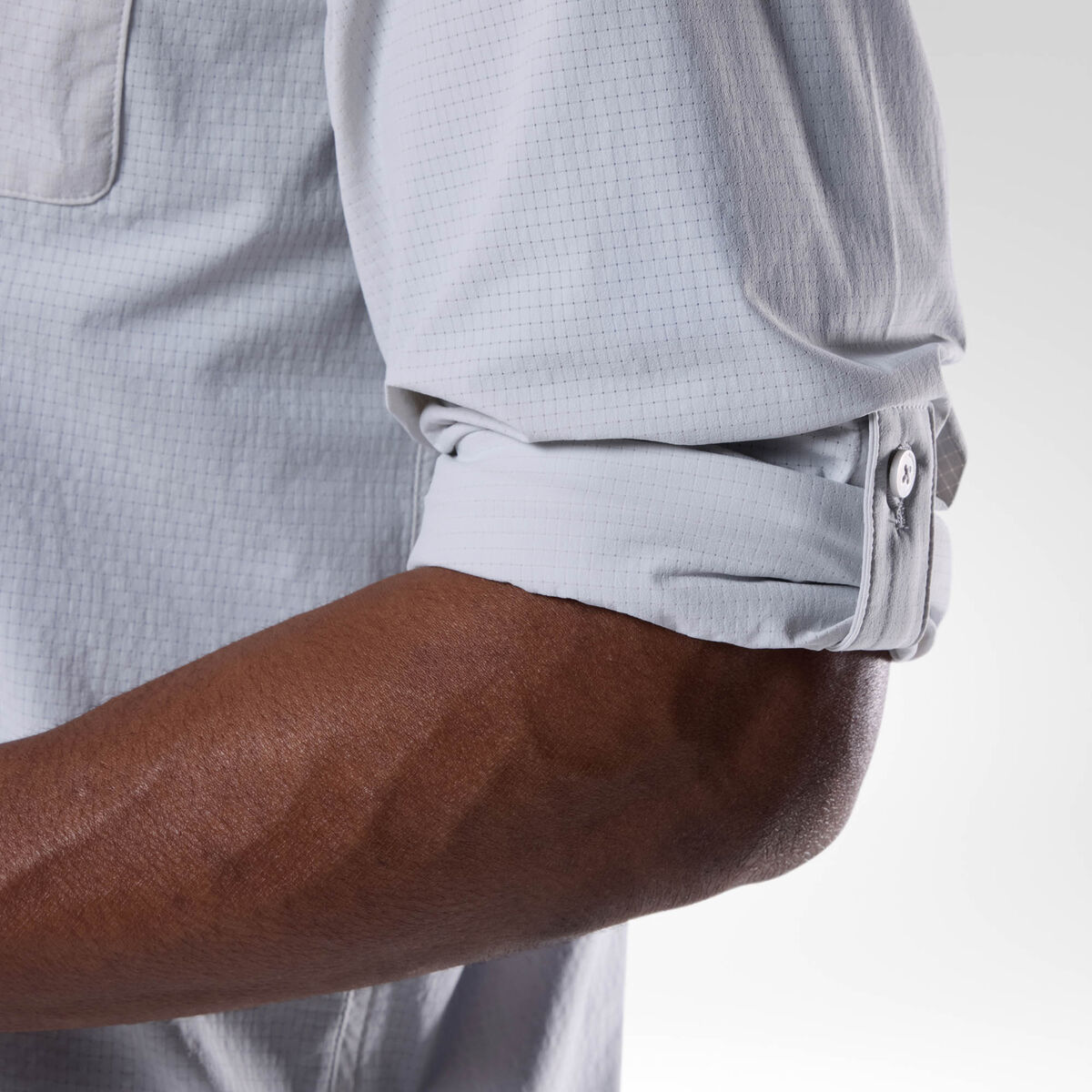 Rossignol Men's Long Sleeve Ventilation Shirt grey