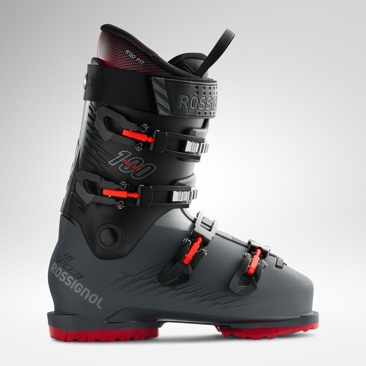 Rossignol Herren HI-SPEED 100 PRO MV GW Alpine Skischuhe Grau