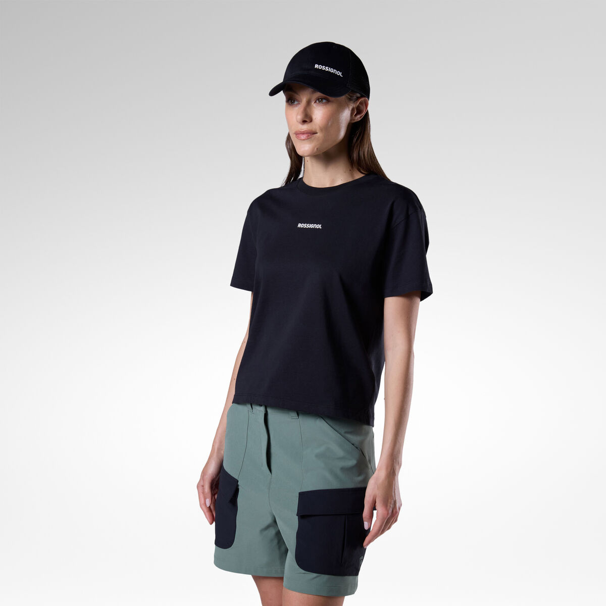 Rossignol Presset Tee f&uuml;r Damen Black