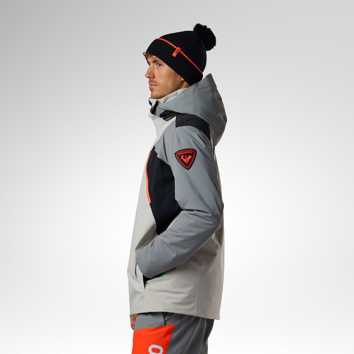 Rossignol Men's Hero 4WS Insulated Ski Jacket Grey