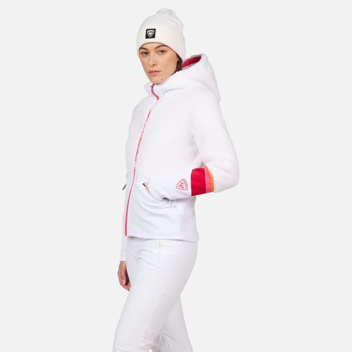 Rossignol Veste en polaire zipp&eacute;e &agrave; capuche femme Wispile [Ljava.lang.Object;@5f60ba86