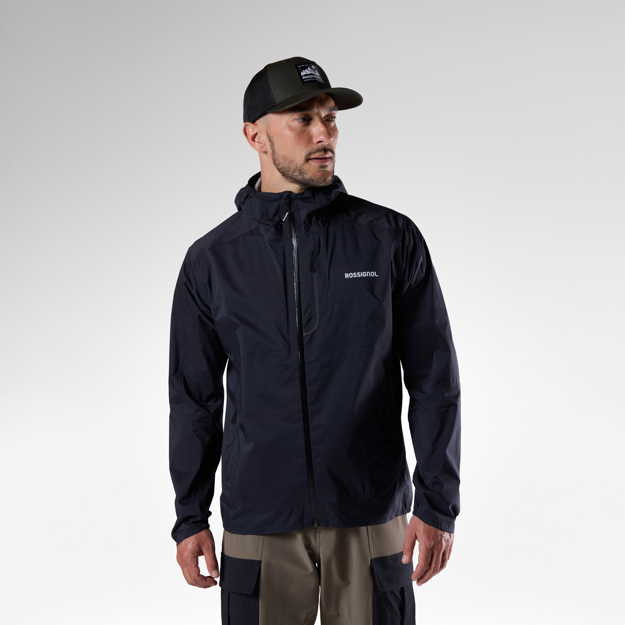 ROSSIGNOL VILLE ブラックジャケット XL Mens jackets | Ski & Urban | winter, casual, insulated, fleece