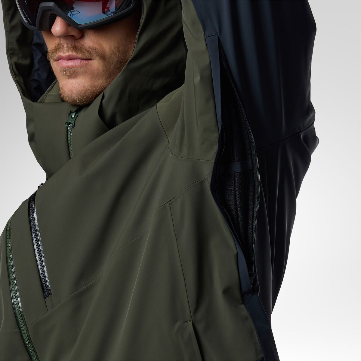 Rossignol Men's 4WS Blackside Insulated Ski Jacket [Ldw.value.EnumValue;@7359cfd