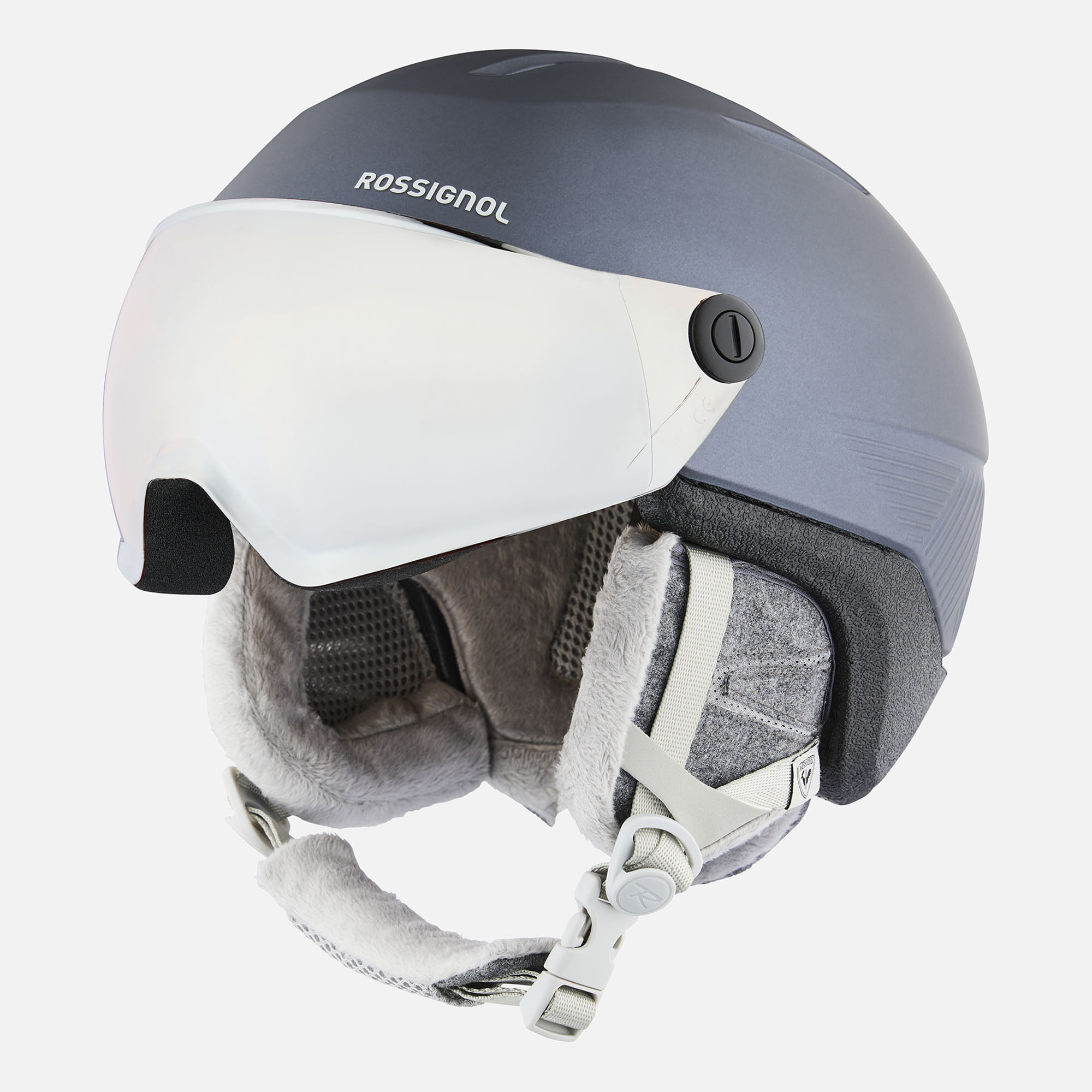 Women's Helmet Fit Visor Impacts | White | Rossignol