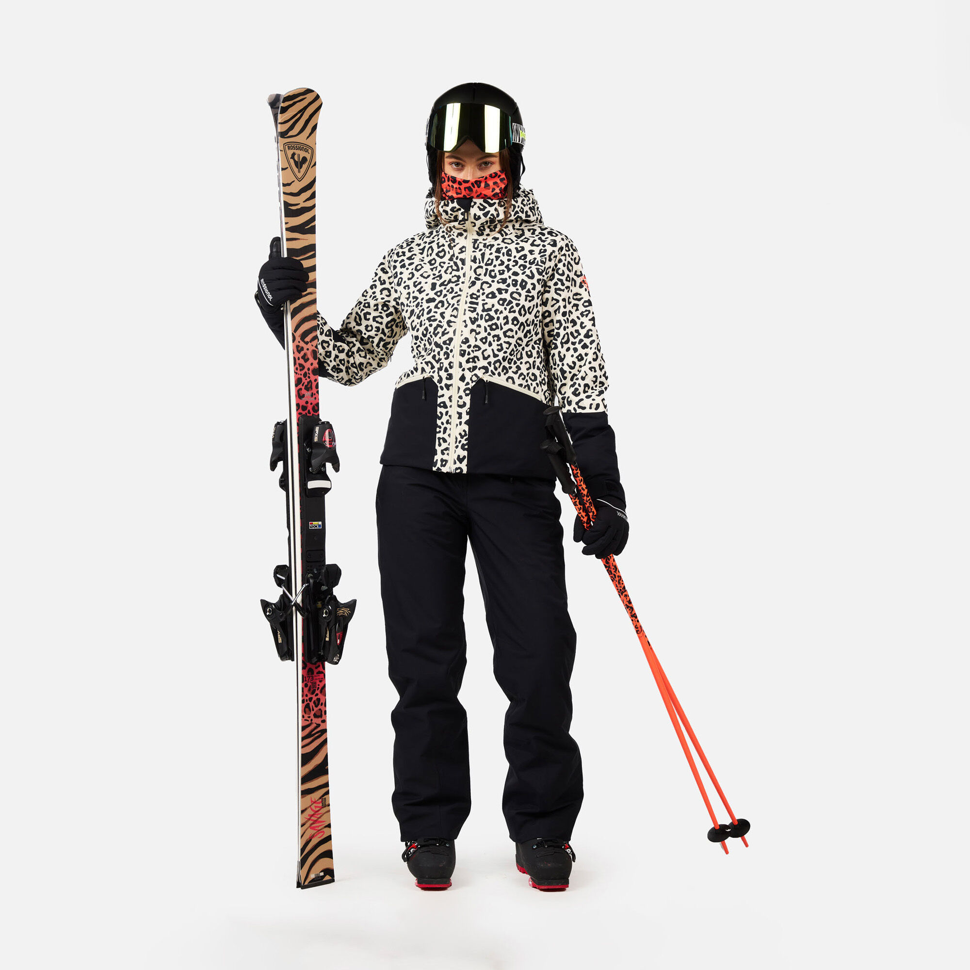 Women's Rochrun Allover Print Ski Jacket | Ski jackets | Rossignol