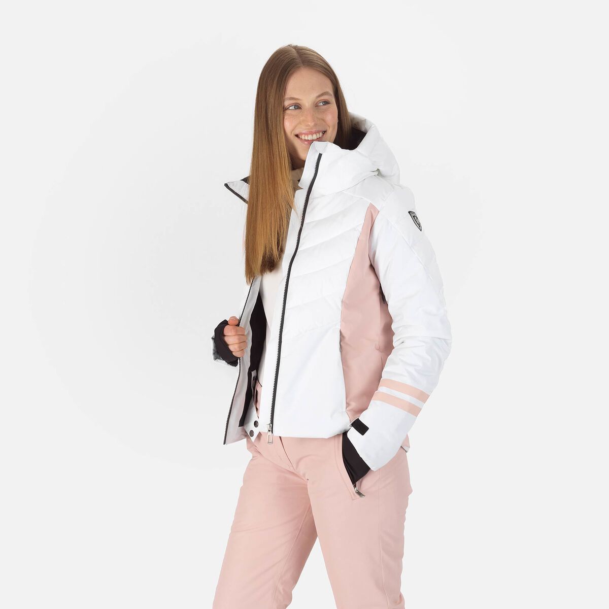 Rossignol Women's Courbe Optic Ski Jacket | Jackets Women | White ...