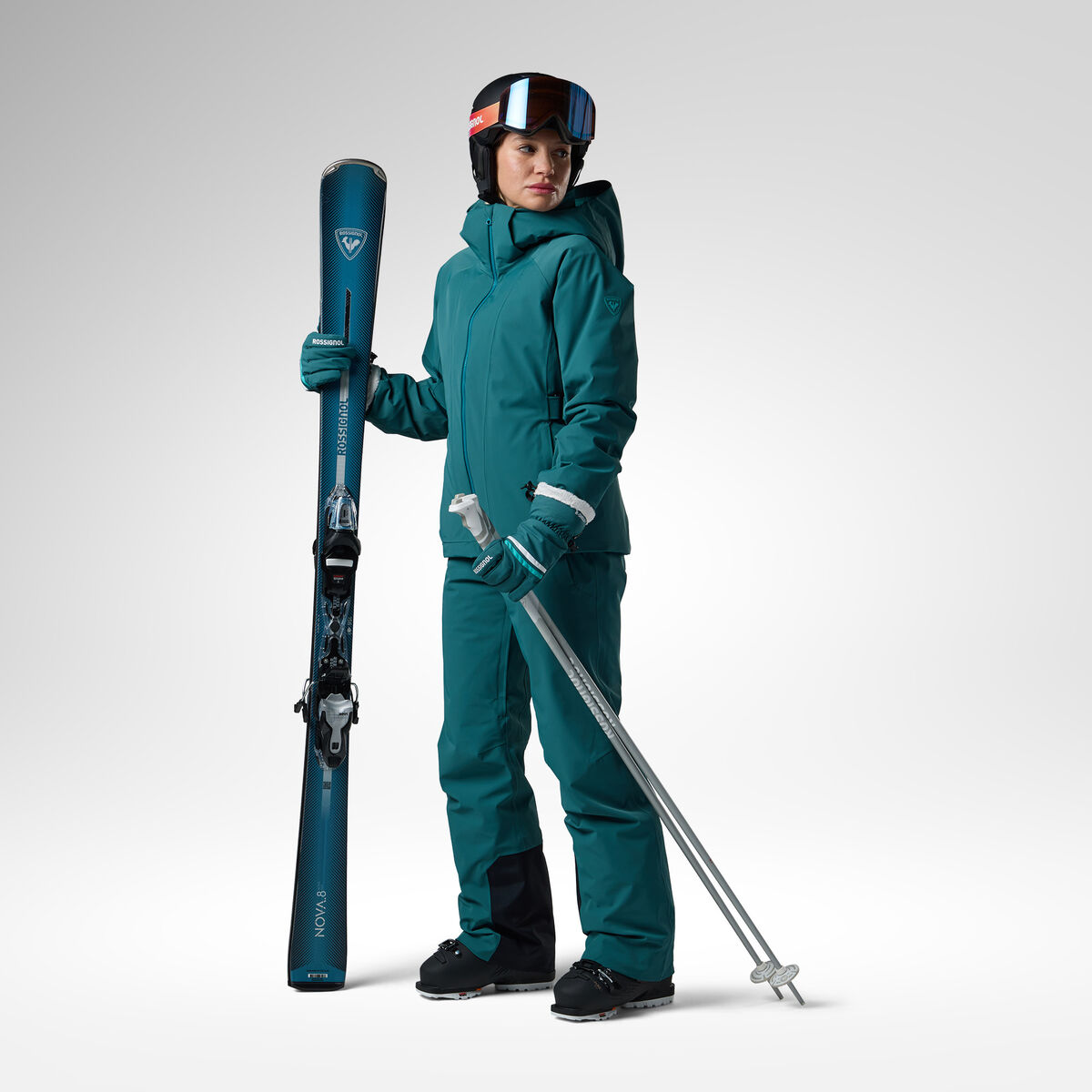Rossignol Pantalon de ski isolant 4WS Blackside pour femmes [Ljava.lang.Object;@6fcc3b73
