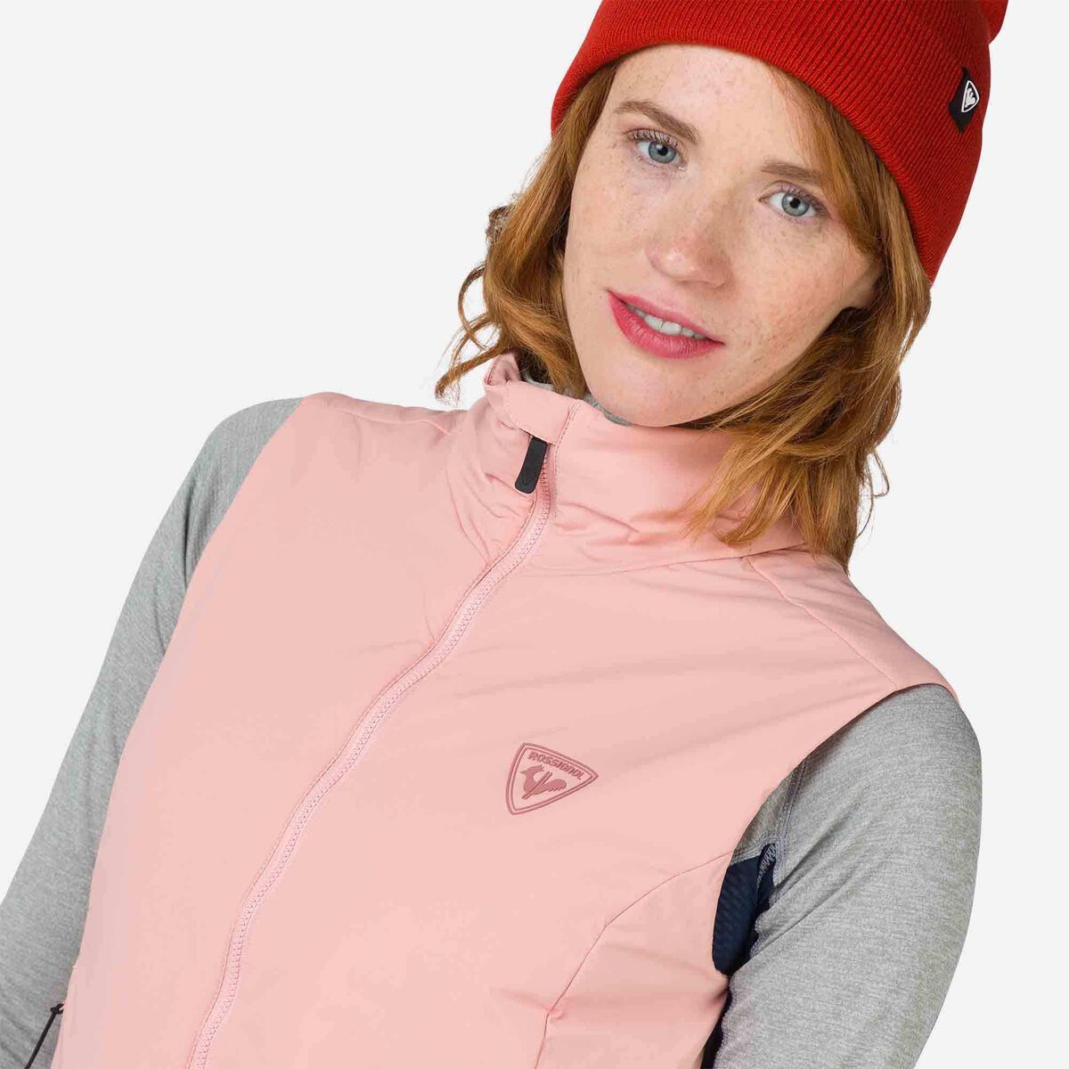 Rossignol Damen Opside Leicht Isolierte Weste Rosa-lila
