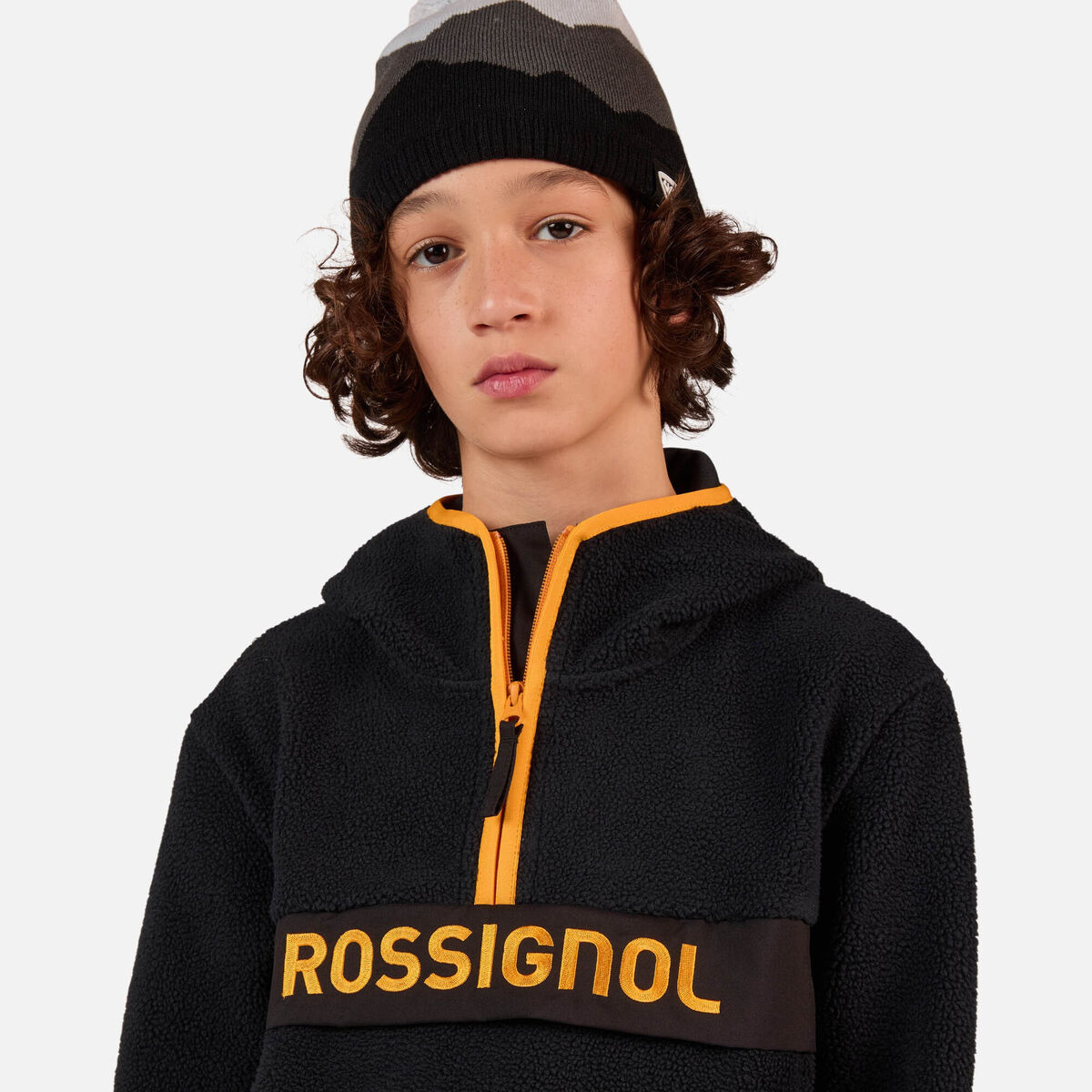 Rossignol Juniors' Alltrack Anorak Fleece Black