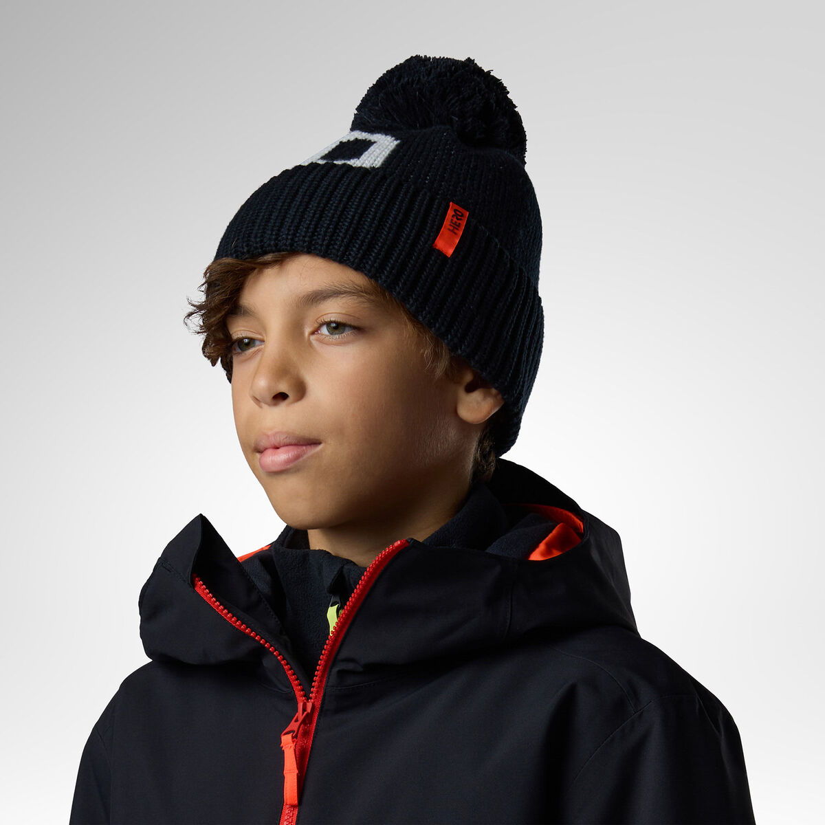 Rossignol Juniors' Hero Pompom Beanie [Ljava.lang.Object;@78439ae5