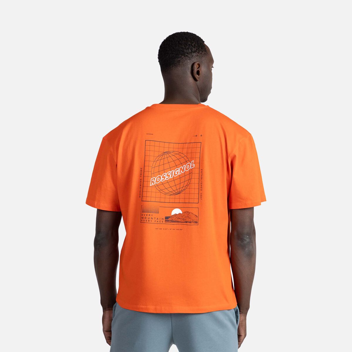 Rossignol Men's Waterfall Tee Orange