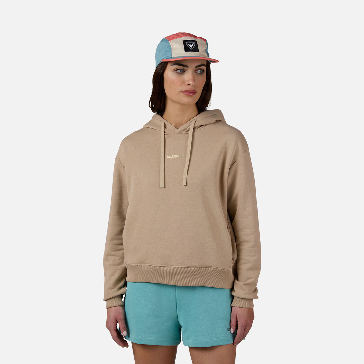 Rossignol Women's Waterfall Hoodie Sweatshirt Brown