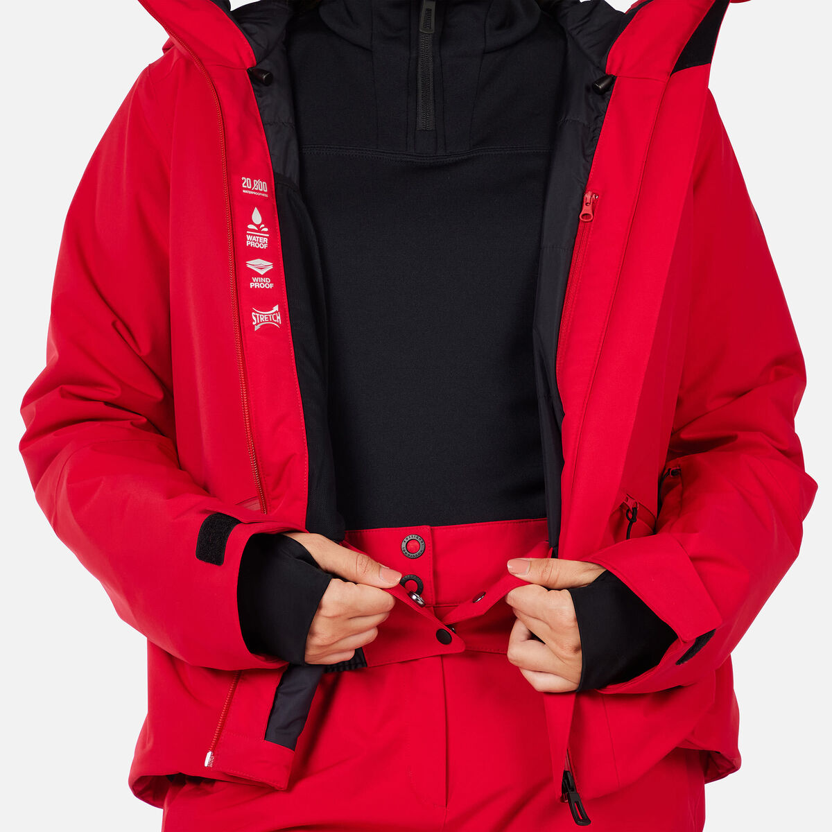 Rossignol Women's Rochrun Insulated Ski Jacket Red