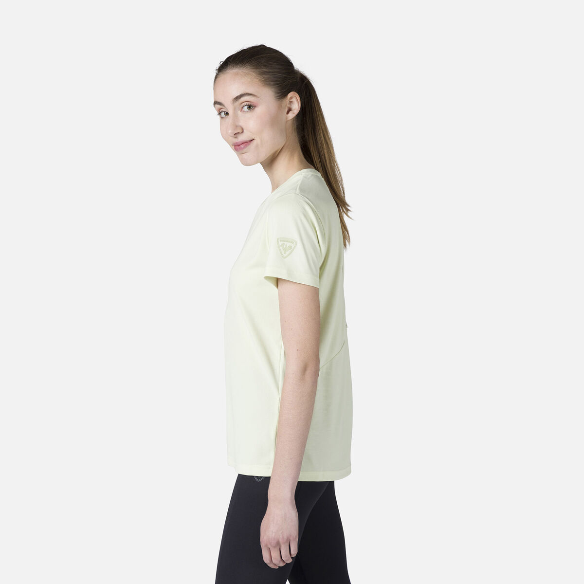 Rossignol Women's Plain Hiking Tee Yellow