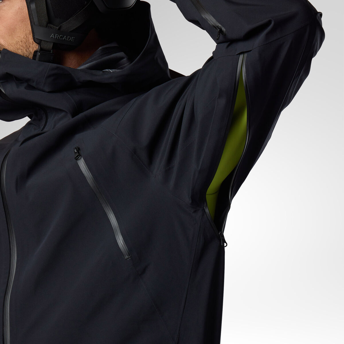 Rossignol Men's Evader 2.0 3L Shell Ski Jacket Black