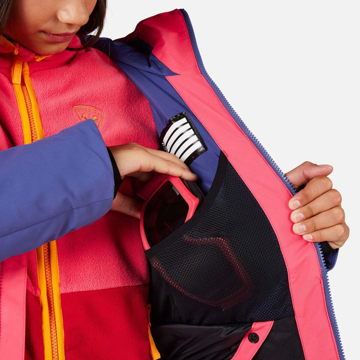Rossignol Juniors' Wispile Ski Jacket Blue
