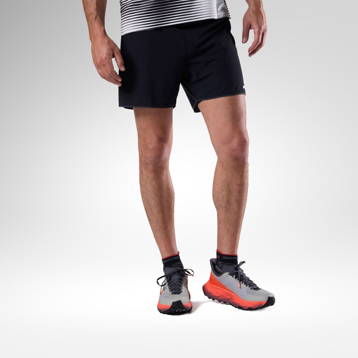 Rossignol Men's Sapa 2-in-1 Shorts 7" Black