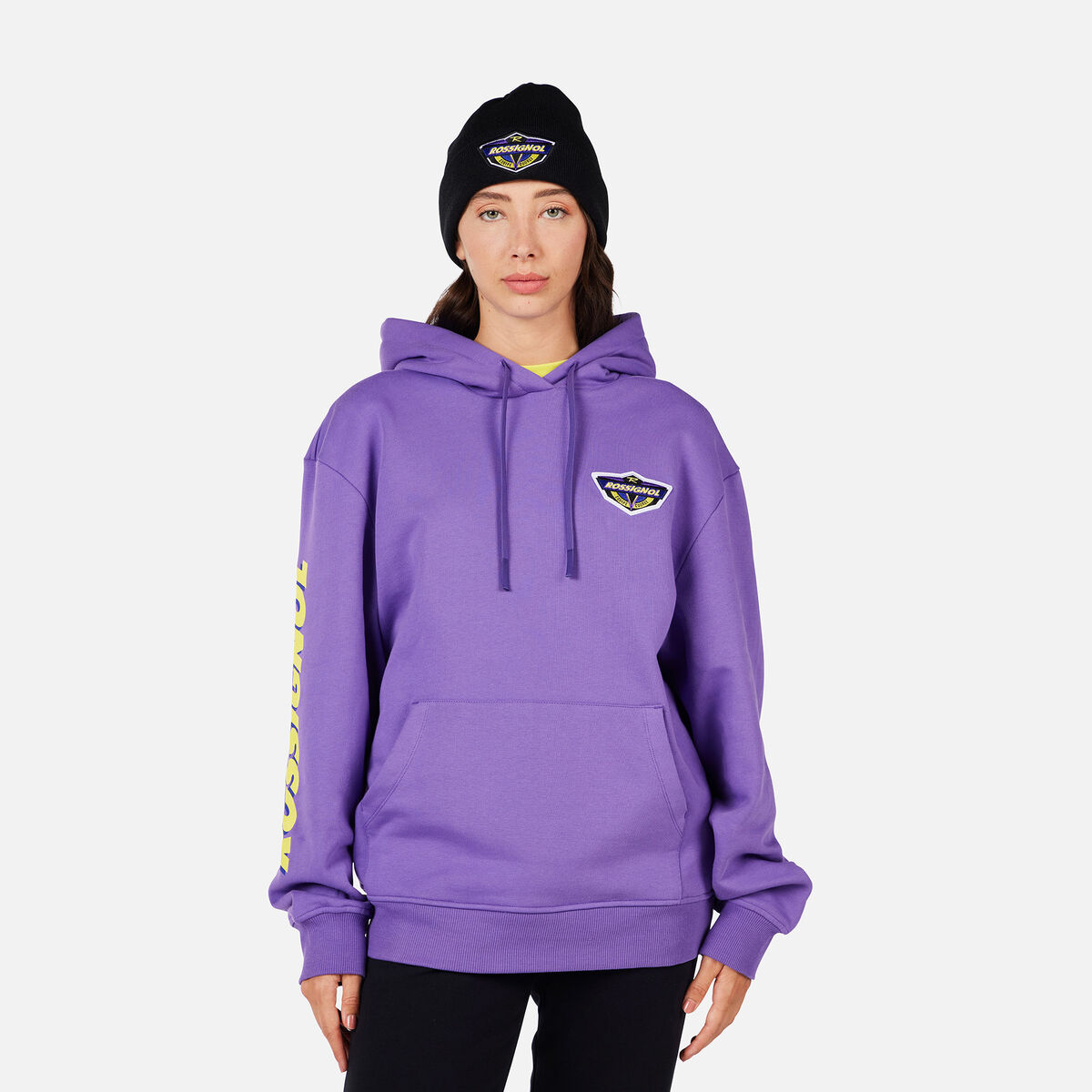 Rossignol Super Hoodie Pink/Purple