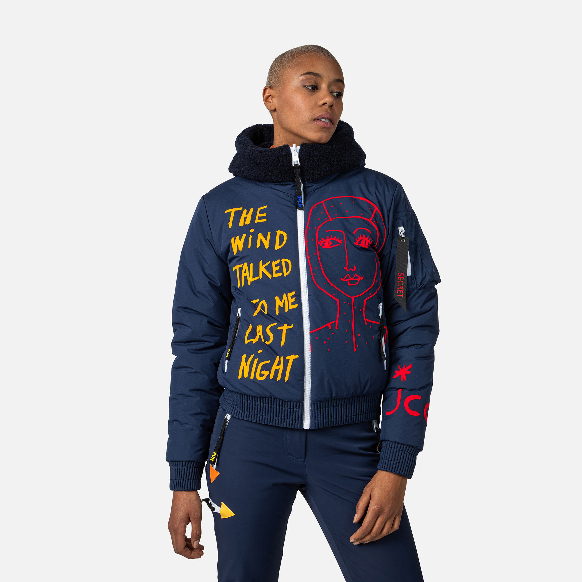 Women's JCC Yeti Fleecy Bomber Jacket | OUTLET | Rossignol