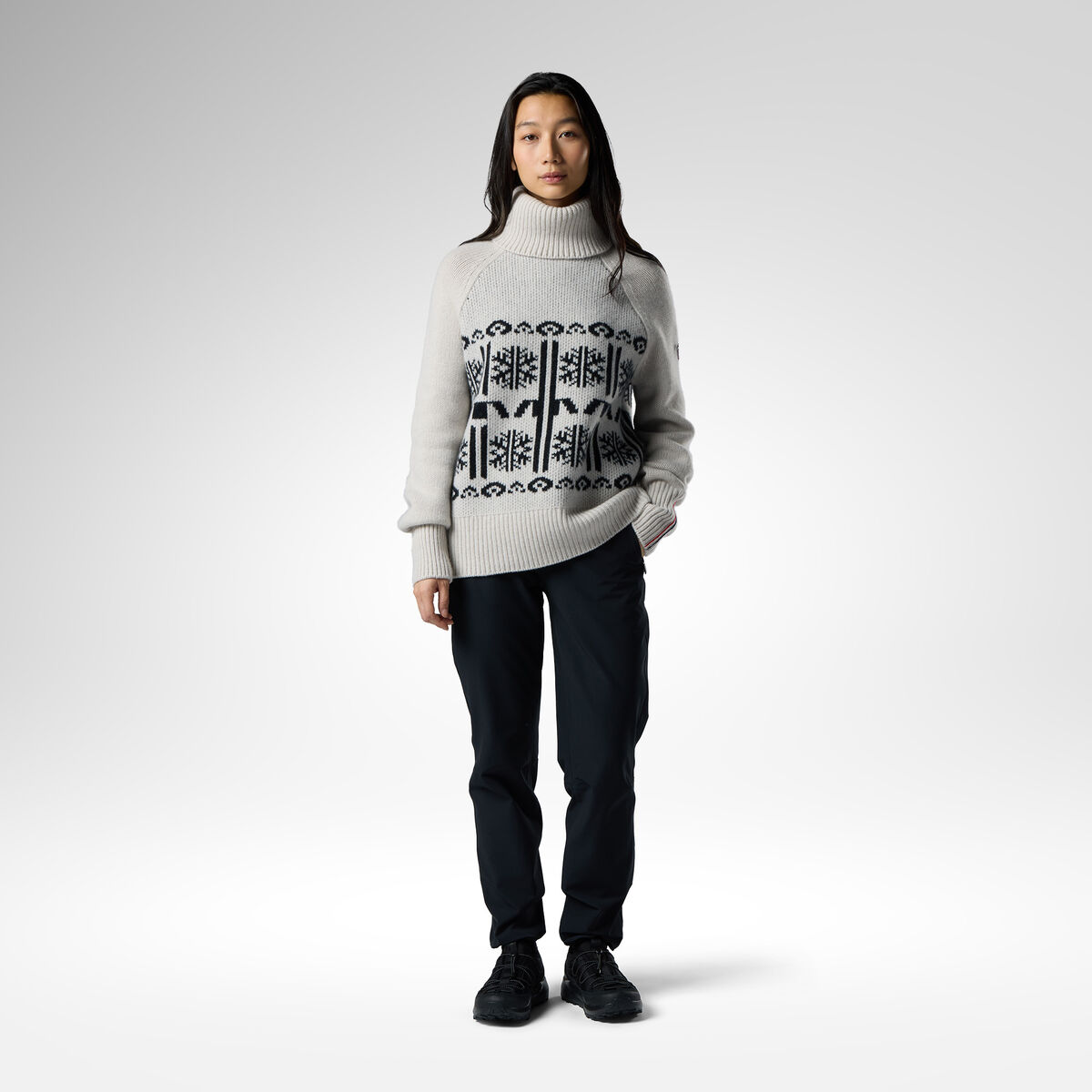 Rossignol Women's Patterned Crewneck Sweater [Ljava.lang.Object;@670c5291