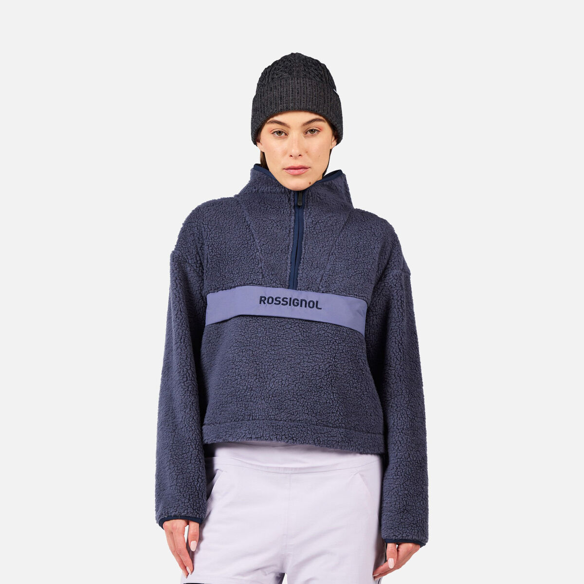 Rossignol Women's Alltrack Half-Zip Fleece Blue