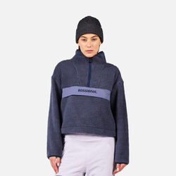 Rossignol Women's Alltrack Half-Zip Fleece Blue